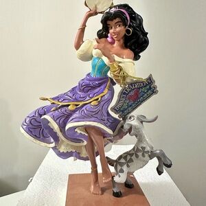 Enesco Jim Shore Disney Esmeralda & Djali